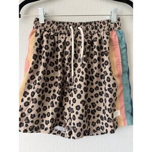 Duvin Design Company Animal Print Disco Swim Shorts M